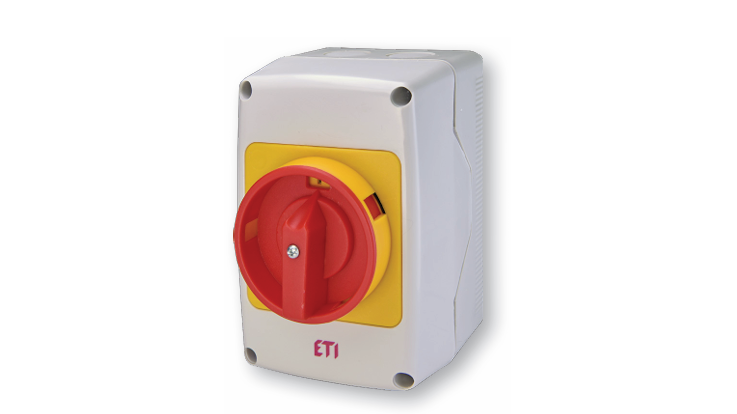 کلید گردان روکار استپ اضطراری Cam switch CS 25A 1P