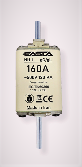 فیوز کاردی ایستا توان صنعت EASTA FNA 1 gG 160A